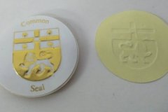 Foil Stamped Stickers